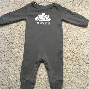 Gender neutral onesie